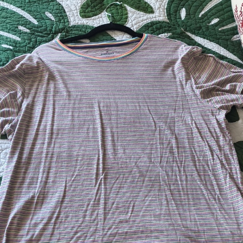 Bombas Short Sleeve Tee in Classic White